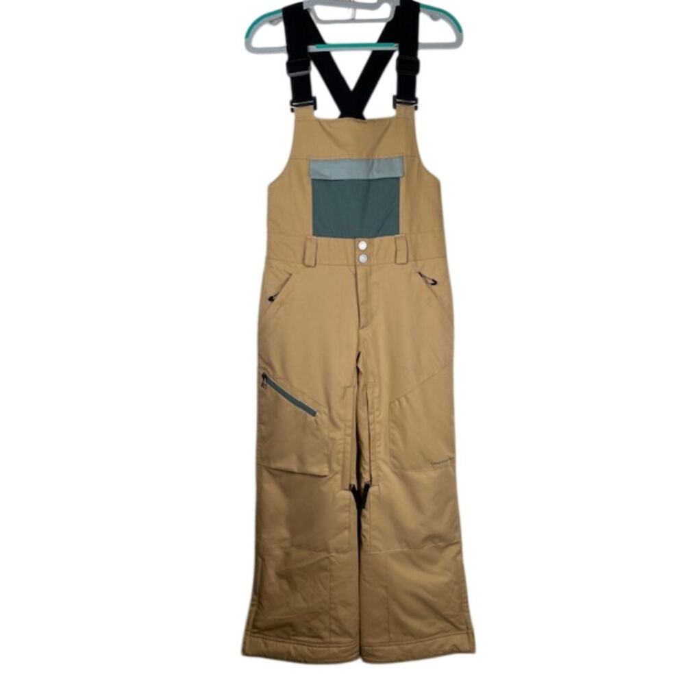 Obermeyer teen "Conner" bib ski overalls.